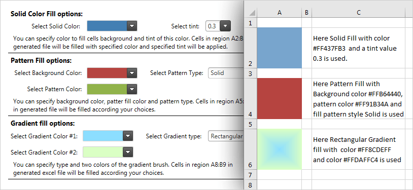 WPF Excelライブラリー:カラーモデル