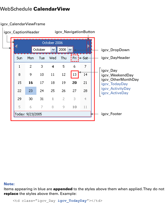 images\WebSchedule Related Topics Styling the WebCalendarView.png