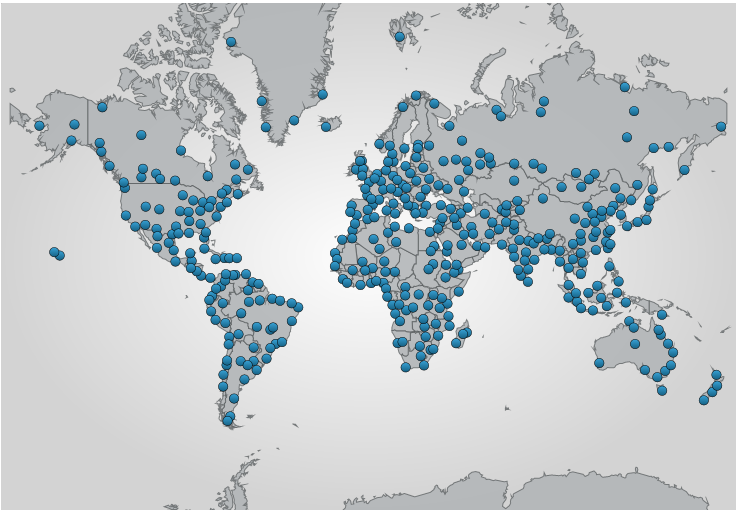 GeographicMap Using Markers in Geographic Series 1.png