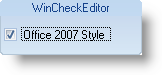 WinCheckEditor Apply the Office 2007 Style to WinCheckEditor 01.png