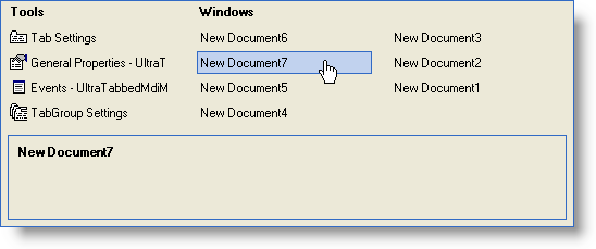WinDockManager Pane Navigator Whats New 2006 1 01.png