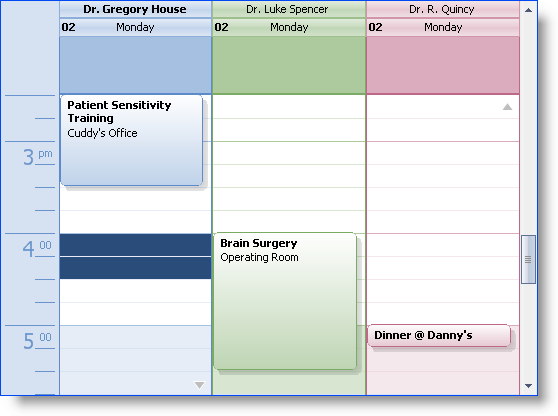 WinSchedule Working with the Outlook 2007 Color Scheme 01.png