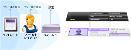 フィールド設定の解像度