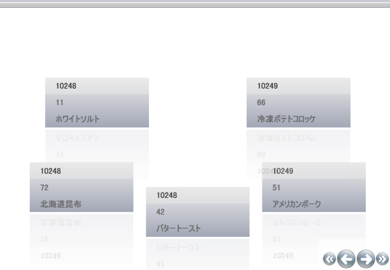 XAML で xamDataCarousel を作成