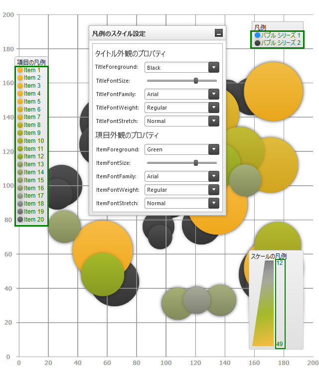 DataChart Legend Items configuration 1 with OptionsPane Highlighted.png