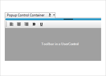 Use the Windows Forms popup container feature to provide more interactive options for users.