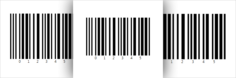 Control the height and width of barcode image